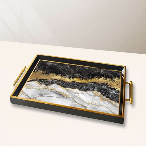 Aberto Design poslužavnik TPA10031 50 x 29 x 3,5 cm, šareni Cene
