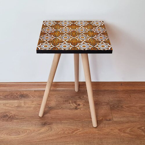 Hanah home klub sto Shp52, 35x42x35 cm, Šareni Cene