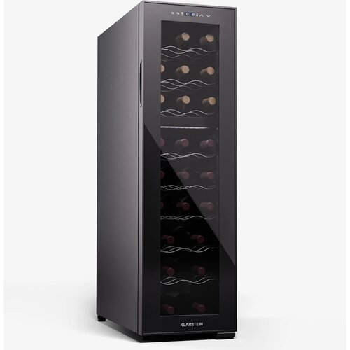 Klarstein Shiraz 24 Duo, hladnjak za vino, 2 zone, 75 l/24 boce, 5-18 °C, upravljanje na dodir Cijene