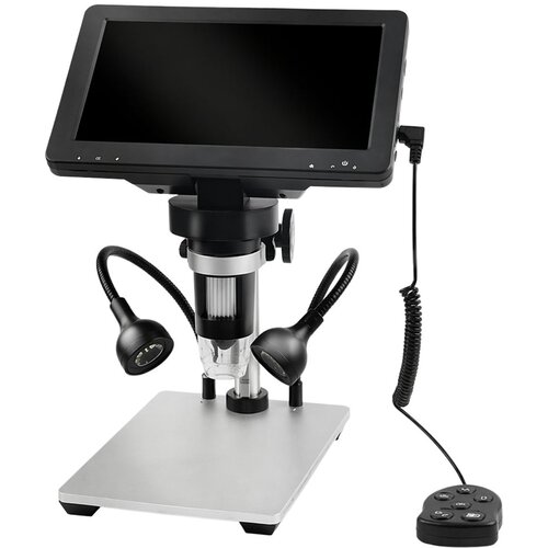  Educational Digital Microscope Remote Control Wired 1200X LCD 7 INCH HD Camera Slike