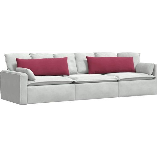  Jastučići za sofu 2 pcs Vinska crvena 120 x 40 cm Slike