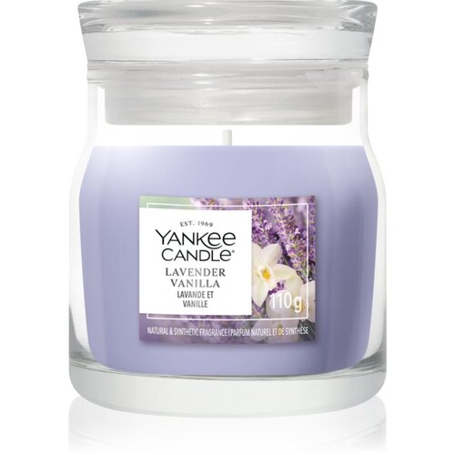 Yankee Candle Lavender Vanilla mirisna svijeća Signature 110 g Slike