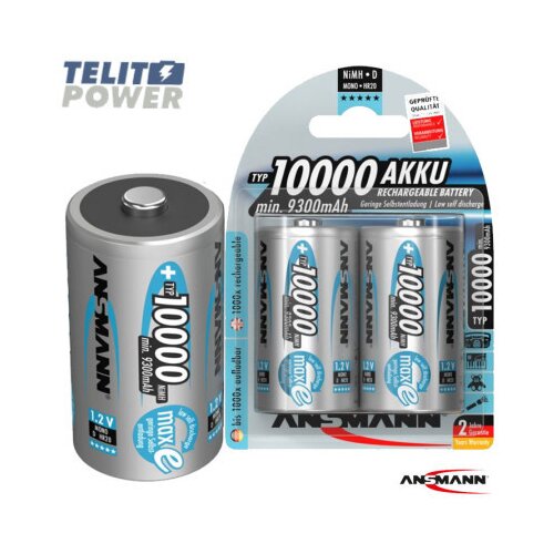 Ansmann punjiva NiMH 1.2V 10000mAh D / HR20 Tip 10000 ( cena po komadu ) ( 4040 ) Slike