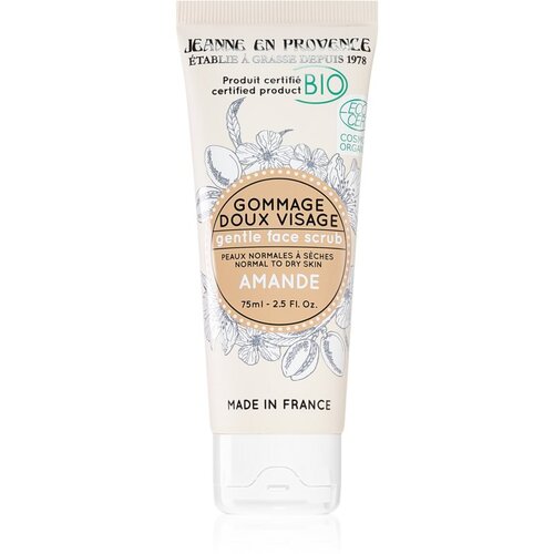 Jeanne en Provence BIO Almond nježni piling od badema BIO kvalitete za žene 75 ml Cijene