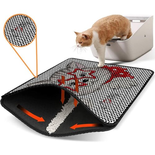 WALLXPERT Nrszn0190 multicolor cat litter mat Cene