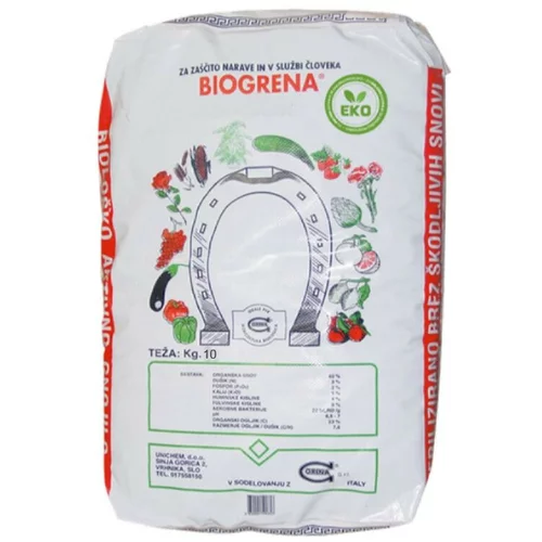 BIOGRENA Organsko gnojilo z mikroorganizmi Biogrena (10 kg)