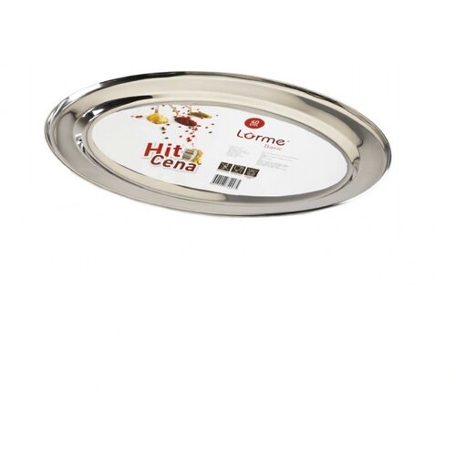 Lorme Oval za hranu Basic 40 cm Inox Cene