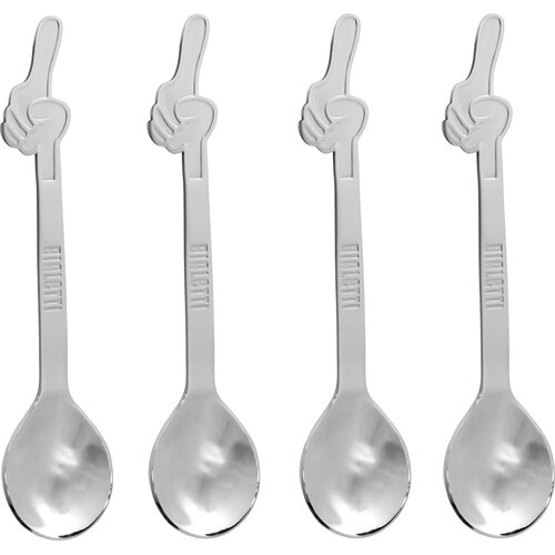 Bialetti espresso spoon set perfetto moka 4 pcs. Slike