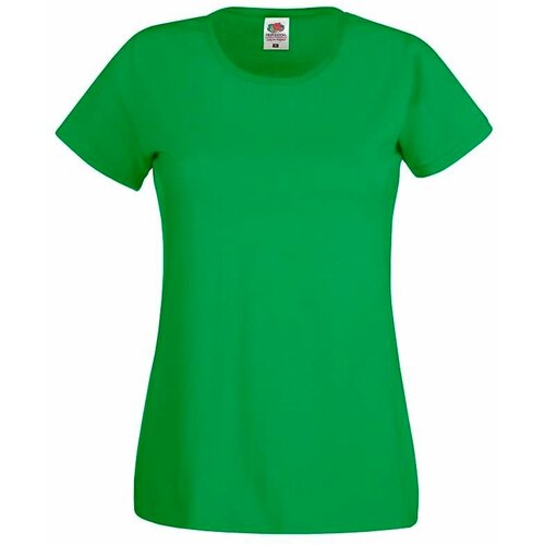 Fruit Of The Loom Green Women's T-shirt Lady fit Original Slike