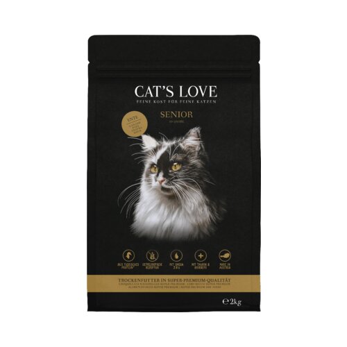 Cat's Love Suha hrana za mačke "Senior Duck" - 2 kg Cene