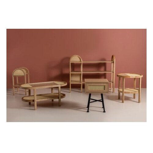 Hanah home Club sto Nala 62, 30x62x30 cm, Smeđa Slike