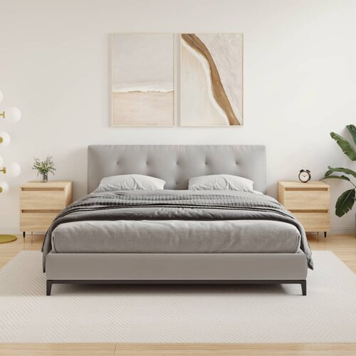 VidaXL Nočna omarica 2 kosa sonoma hrast 40x35x50 cm inženirski les Slike
