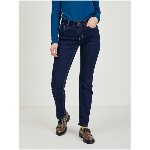 Orsay Dark blue womens straight fit jeans - Women Slike