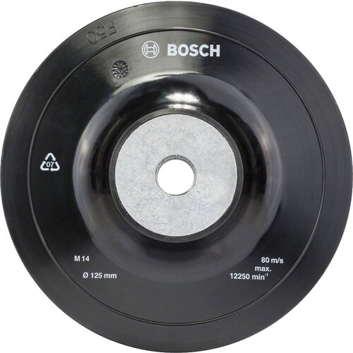 Bosch Potporni tanjir gumeni s maticom prihvat M14, 125 mm 1608601033 Cene