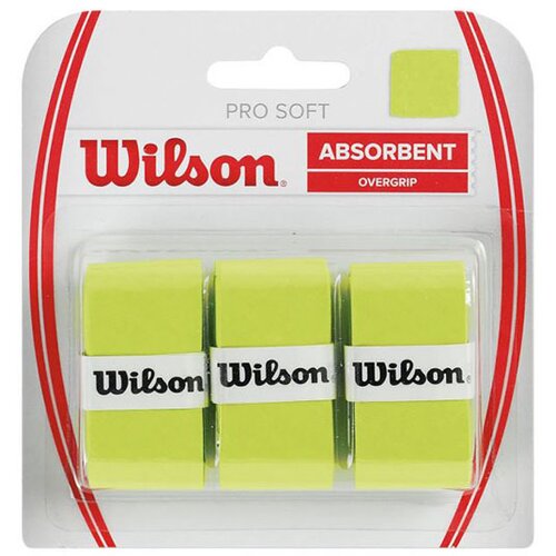 Wilson pro soft overgrip lime 0.55MM WRZ4040-LIM Cene