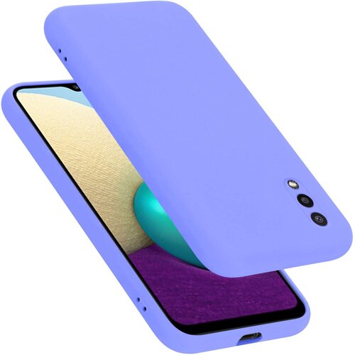 Cadorabo Ohi&scaron;je je združljivo z Samsung Galaxy A02 / M02 in tekoča svetlo vijolična - Za&scaron;čitni ovitek iz prožnega silikona TPU, (20860432) Cene