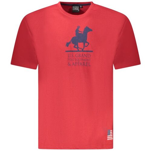 U.S. Grand Polo Club US Grand Polo Muška Majica Kratkih Rukava Crvena Cene