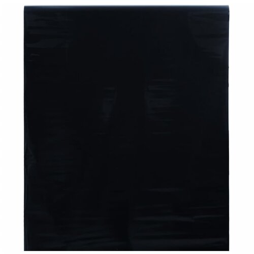 VidaXL Prozorska folija statična matirana crna 45 x 2000 cm PVC Slike