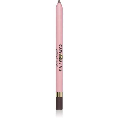 Too Faced Killer Liner 36 Hour Waterproof Gel Eyeliner Pencil vodoodporni gel svinčnik za oči za dolgoobstojen učinek odtenek Storm 1,2 g Cene