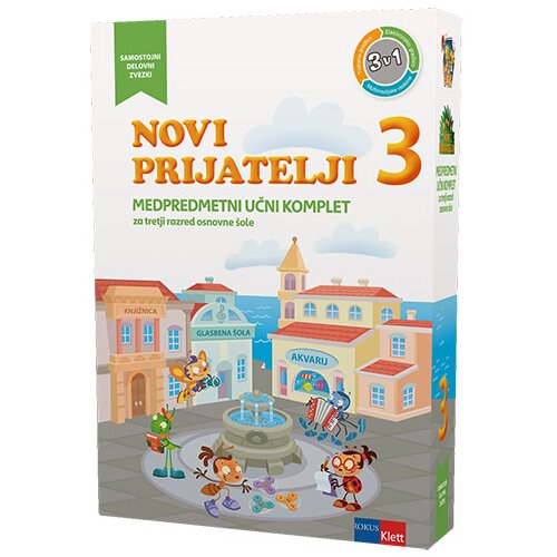 Lili in Bine:Novi prijatelji 3, komplet samostojnih dz Cene