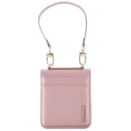  Maska za Samsung Galaxy Z Flip 8 Hanman Canvas, Roze Slike