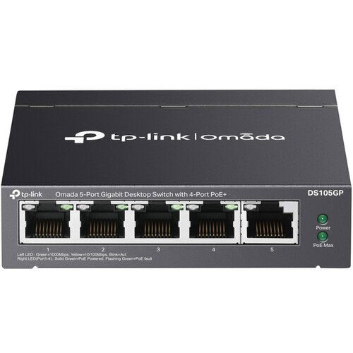 Tp-link lan switch  DS105GP 5x1G/4PoE/65W Cene