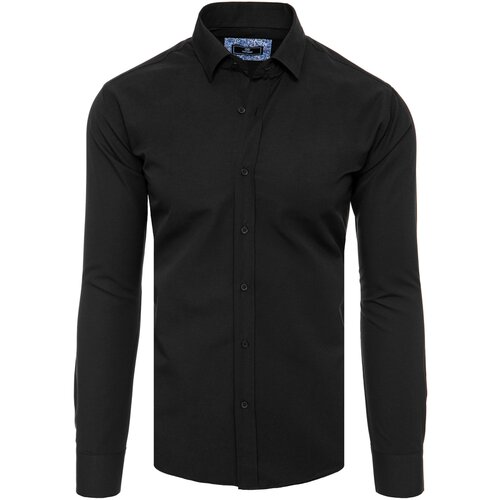 DStreet Men&amp;#039;s elegant black shirt Slike