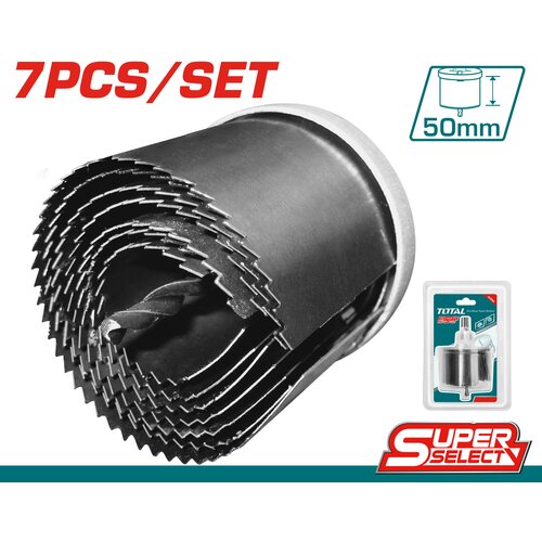 Total 7-delni set kronskih žag (TACSH3071) Slike