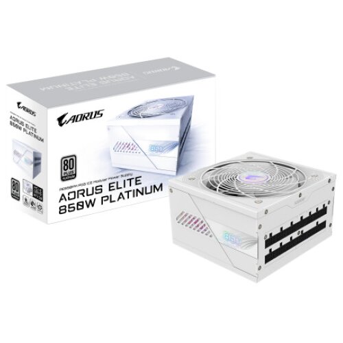 Gigabyte AORUS ELITE P850W 80+ Platinum Modular PCIe 5.0 ICE ( GP-AE850PM PG5 ICE ) Cene