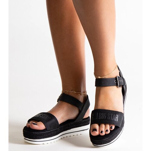 Big Star Black sandals Slike