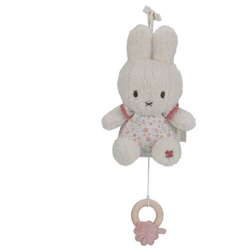 Little Dutch® Miffy Fluffy Lucky Blossom Music Box viseća igračka kontrastnih boja s melodijom 0 m+ Pink 1 kom Cijene
