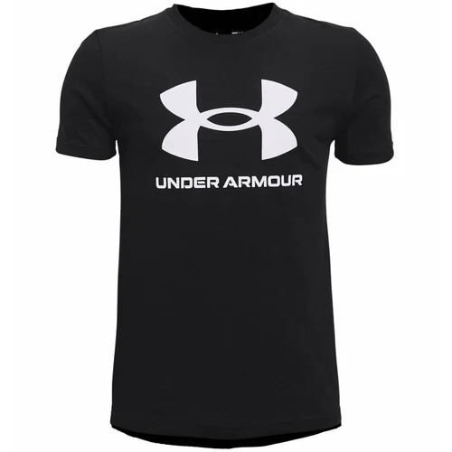 Under Armour Children's T-shirt Sportstyle Logo SS - black