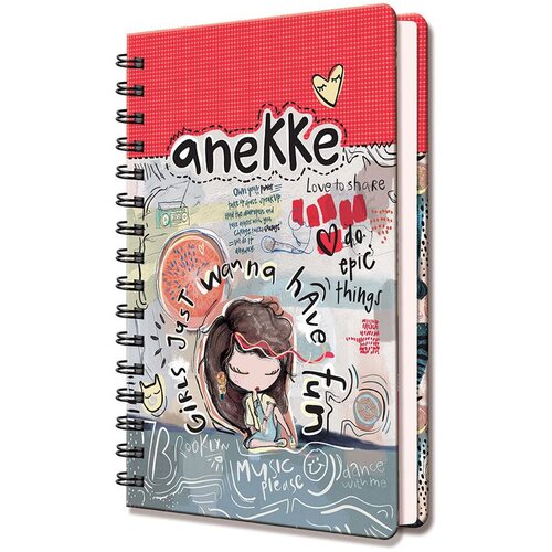 Anekke Notes A5 spiralni tvrdi uvez P24/48 Cijene