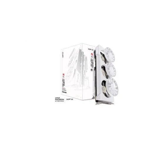 AMD Graficka karta XFX Quicksilver Radeon RX 7800 XT 16GB Magnetic Air White 256 bit 3xDP/HDMI Slike