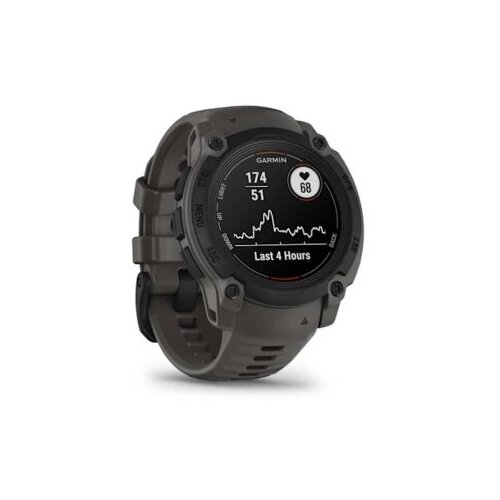Garmin Instinct E crna/crno oglje ura 010-02933-00 Multisport pametna 45mm, Silikonski trak Cene