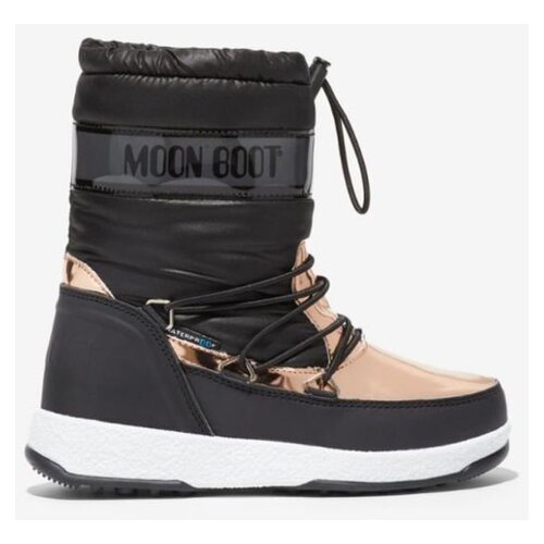 Moon Boot JR Girl Soft Otro&amp;scaron;ki čevlji za sneg Črna Slike