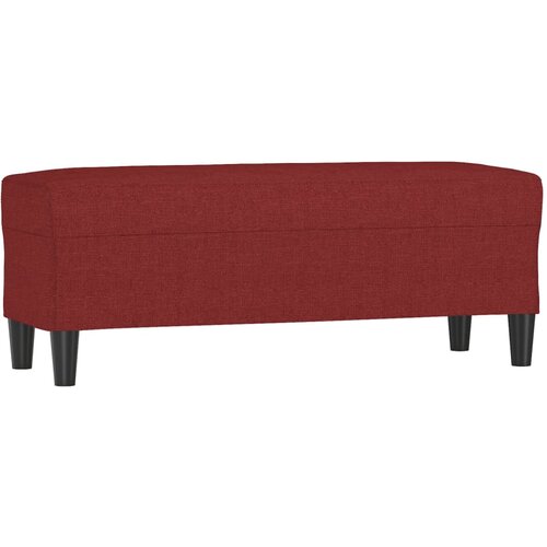 vidaXL Klop vinsko rdeča 100x35x41 cm blago, (20955005) Cene
