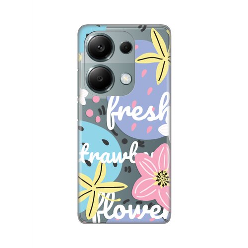 torbica silikonska print skin za xiaomi redmi note 13 pro 4G fresh pastel Slike