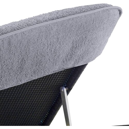  Ručnici za plažu 6 kom sivi 60 x 135 cm od tkanine 400 GSM Slike