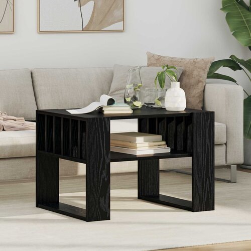  Kava Stol Crni hrast 66 x 49,5 x 45 cm Konstruirano drvo Cene