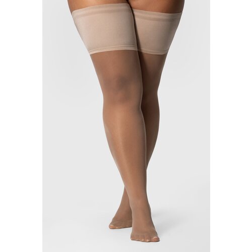 MONA QUEEN Samostojeće čarape Plus Size Grace I 30 DEN Slike