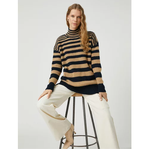 Koton Oversized Turtleneck Sweater Long Sleeve