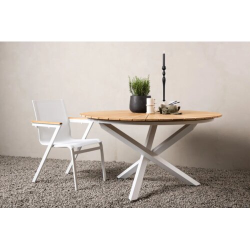 Venture Home Mexico okrugli vrtni blagovaonski stol ⌀140 cm, prirodna boja drva, &scaron;ifra 6161-400 Cijene