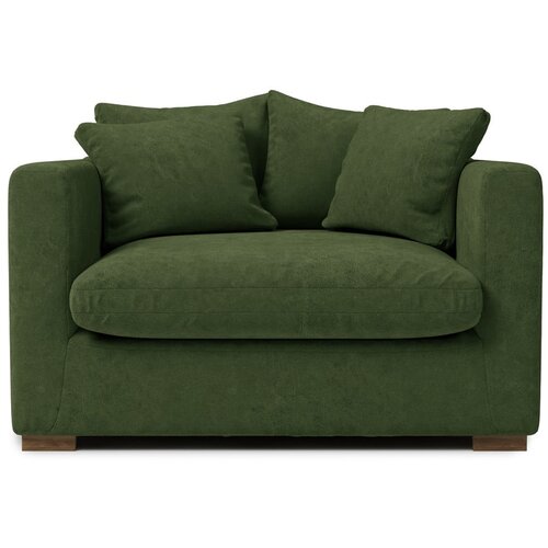Scandic Tamnozelena stolica Comfy - Slike