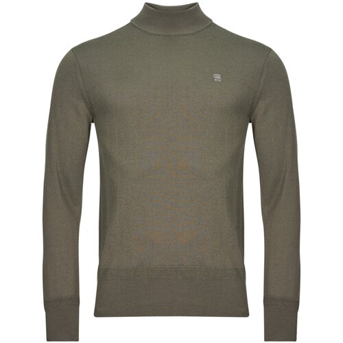 G-star Raw PREMIUM CORE MOCK KNIT Kaki Cene