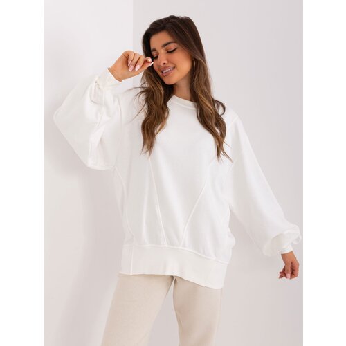 Ex moda Sweatshirt-EM-BL-716.14-ecru Slike