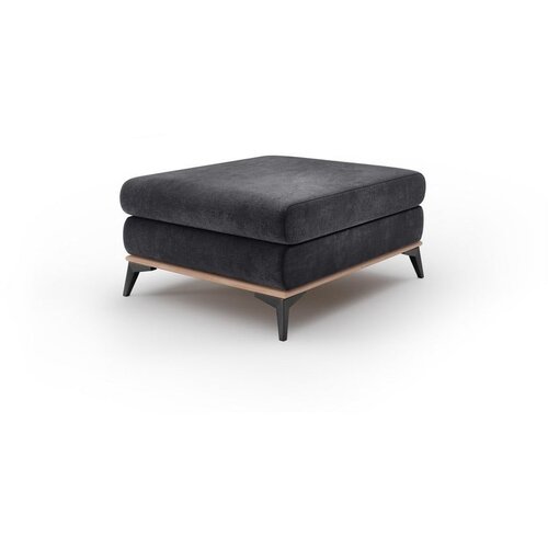 Windsor & Co Sofas Temno siv žameten tabure Astre Cene