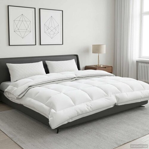  Poplun TRIER 220x260cm 4 godi&scaron;nja doba 140+220GSM Bijela Cijene