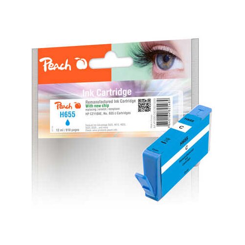 Peach ČRNILO HP 655 CZ110AE 12ml CYAN 319269, (20388831) Slike