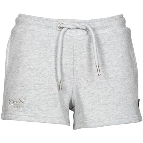 Superdry Kratke hlače & Bermuda VINTAGE LOGO EMB JERSEY SHORT Siva Cene